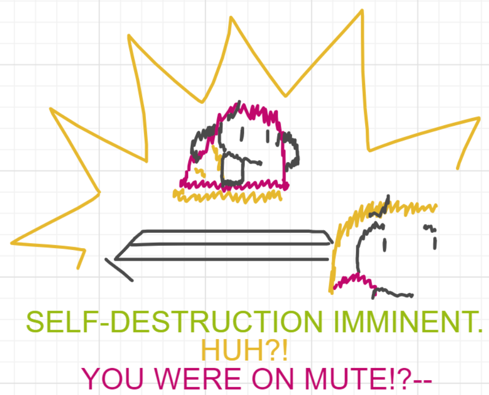 A panel from What's The Point, episode five of the Board Boards object show by Furretwalk/WalkingFurret.